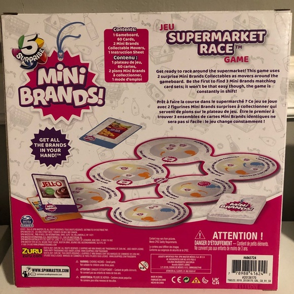 Mini Brands | Toys | Mini Brands Supermarket Board Game | Poshmark